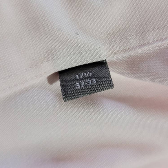 SEARS Pink Classic Button Down Collared Long-sleeved Shirt Men Size 17.5 - Picture 3 of 7